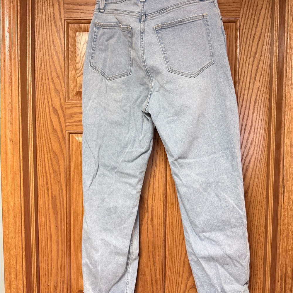 Abercrombie & Fitch Light Blue Women's Jeans - Picture 2 of 3